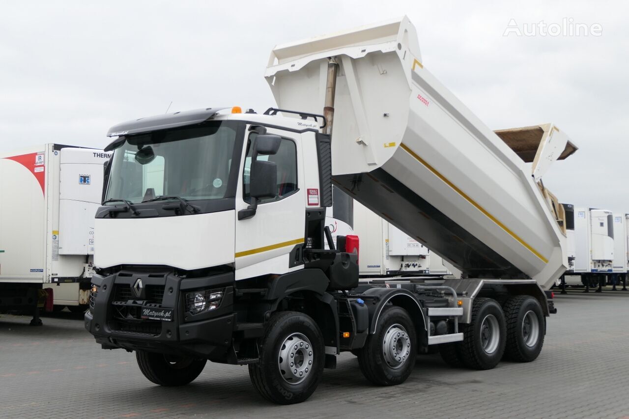 Renault K 480 Marrel tipper 8x4 kippiauto