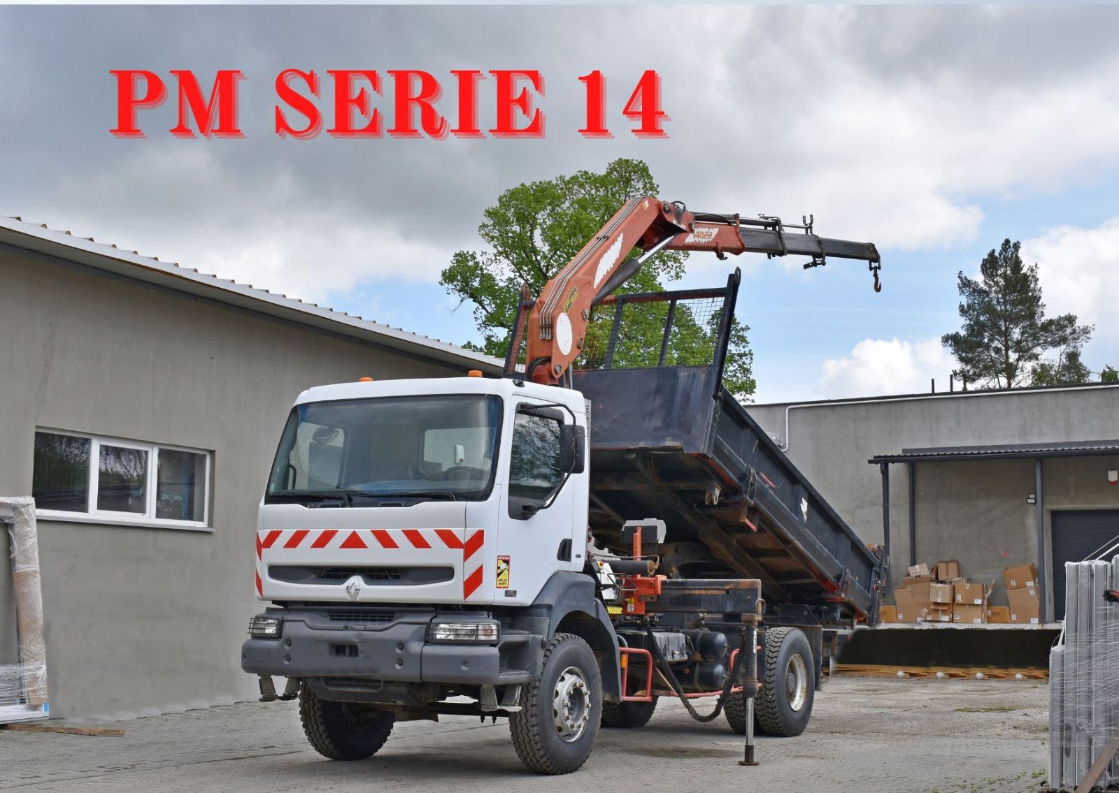 savivartis sunkvežimis Renault KERAX 320* PM SERIE 14 * TOPZUSTAND