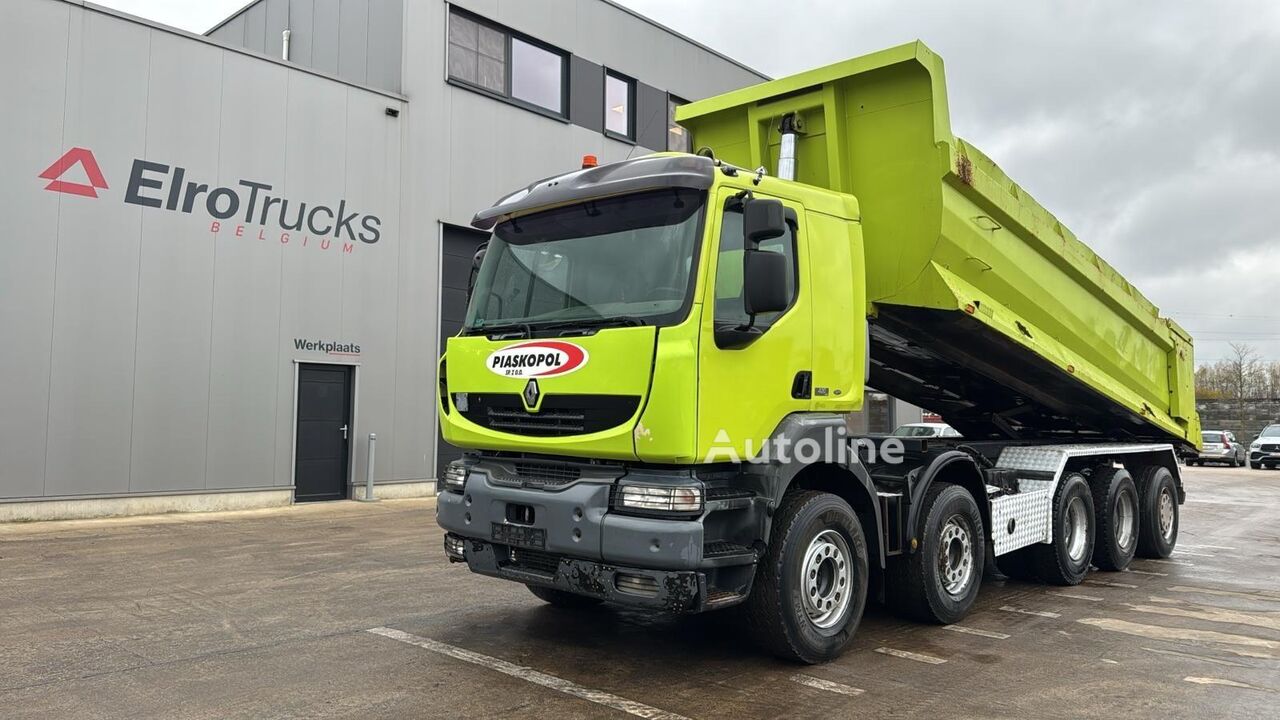 Renault KERAX 420 (10X4 / 43 TONNES !! / LAMES / GRAND PONT / STEEL SUSP pašizgāzējs - Autoline