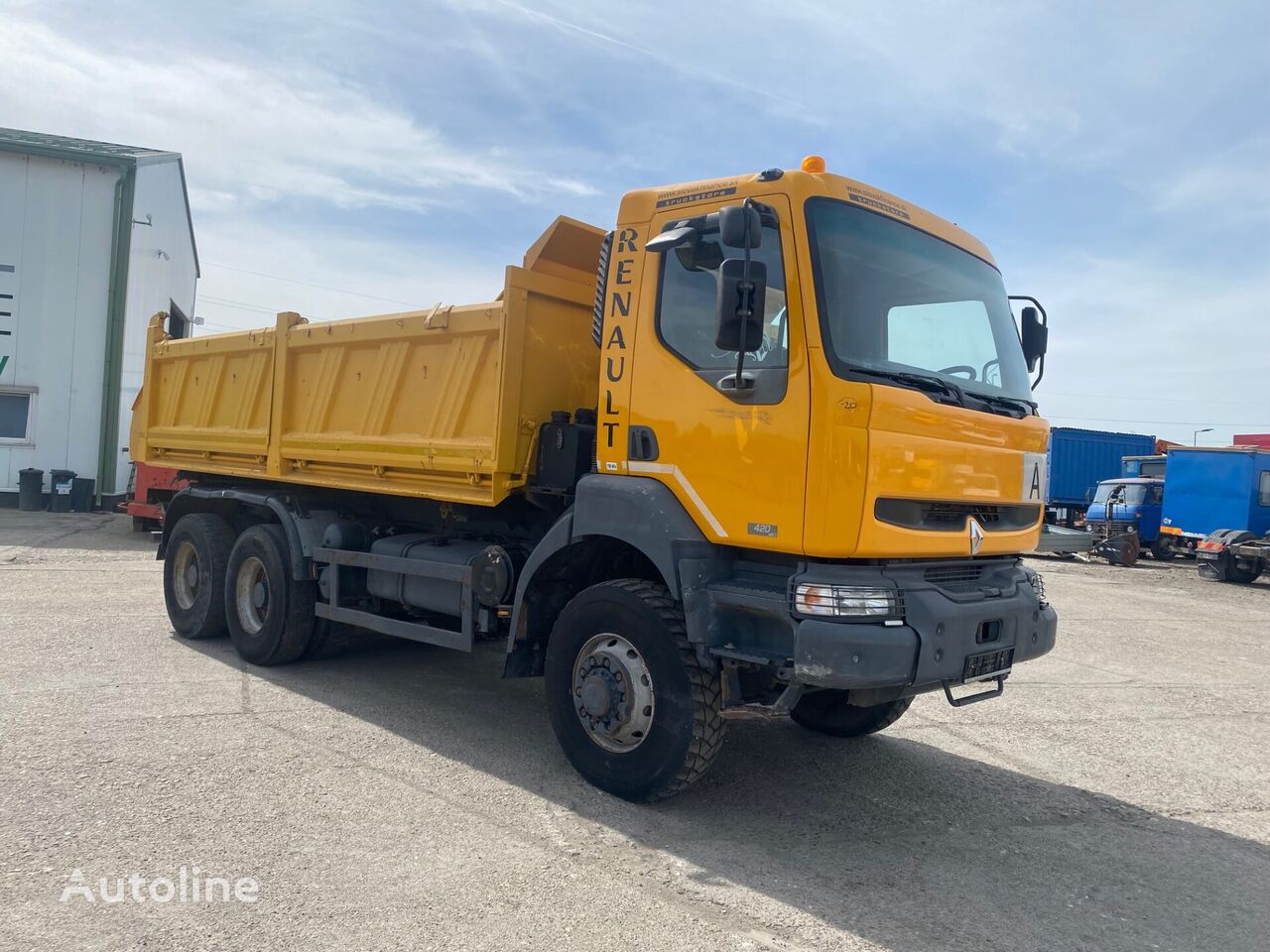 Renault KERAX 420.34  dump truck