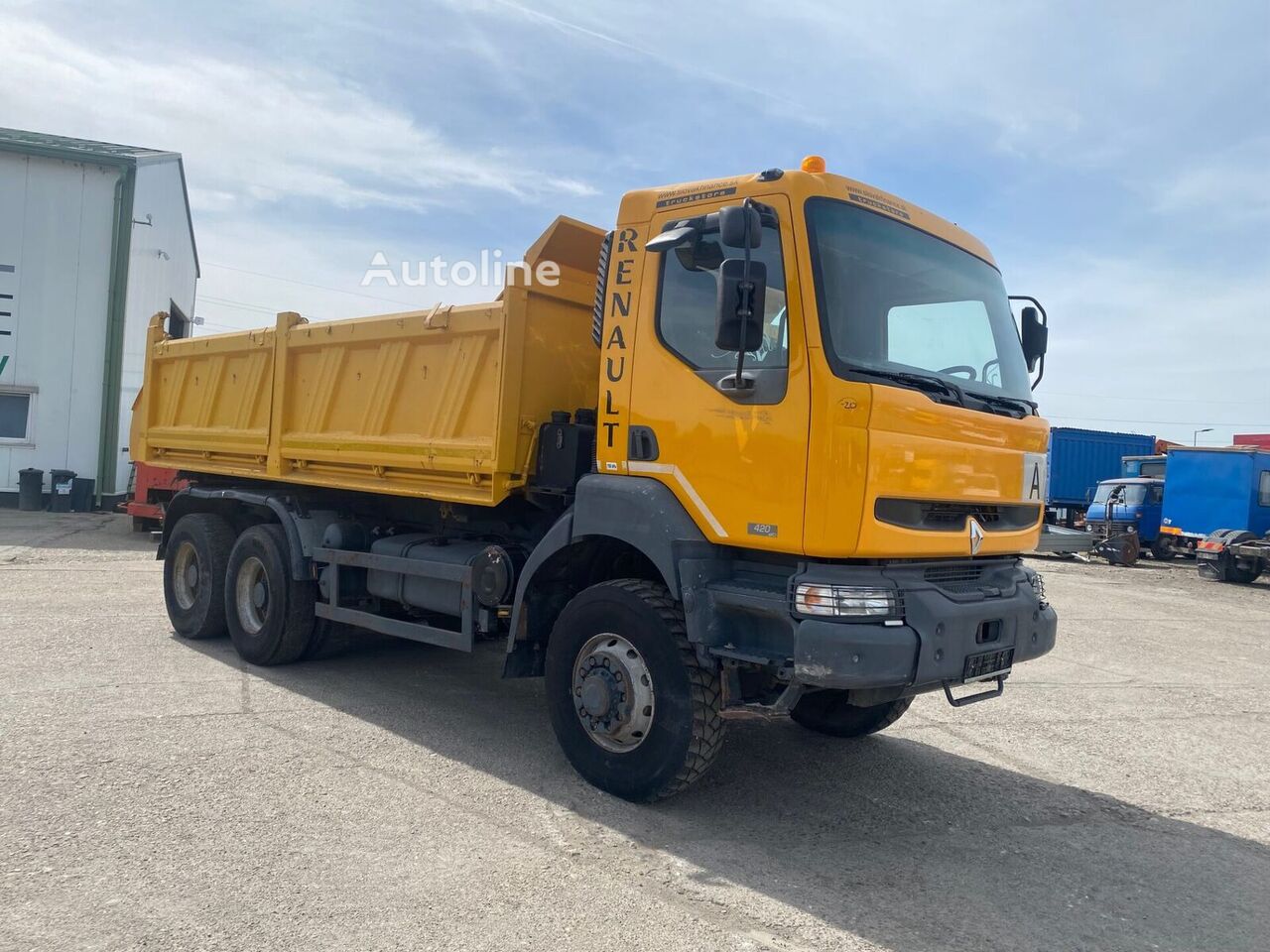 Renault KERAX 420.34 VIN 772 dump truck