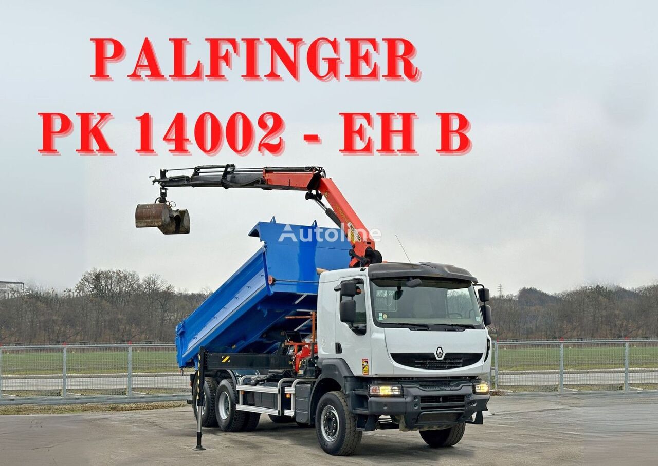 самосвал Renault KERAX 460 * PK 14002-EH B + FUNK * 6x4 * TOP