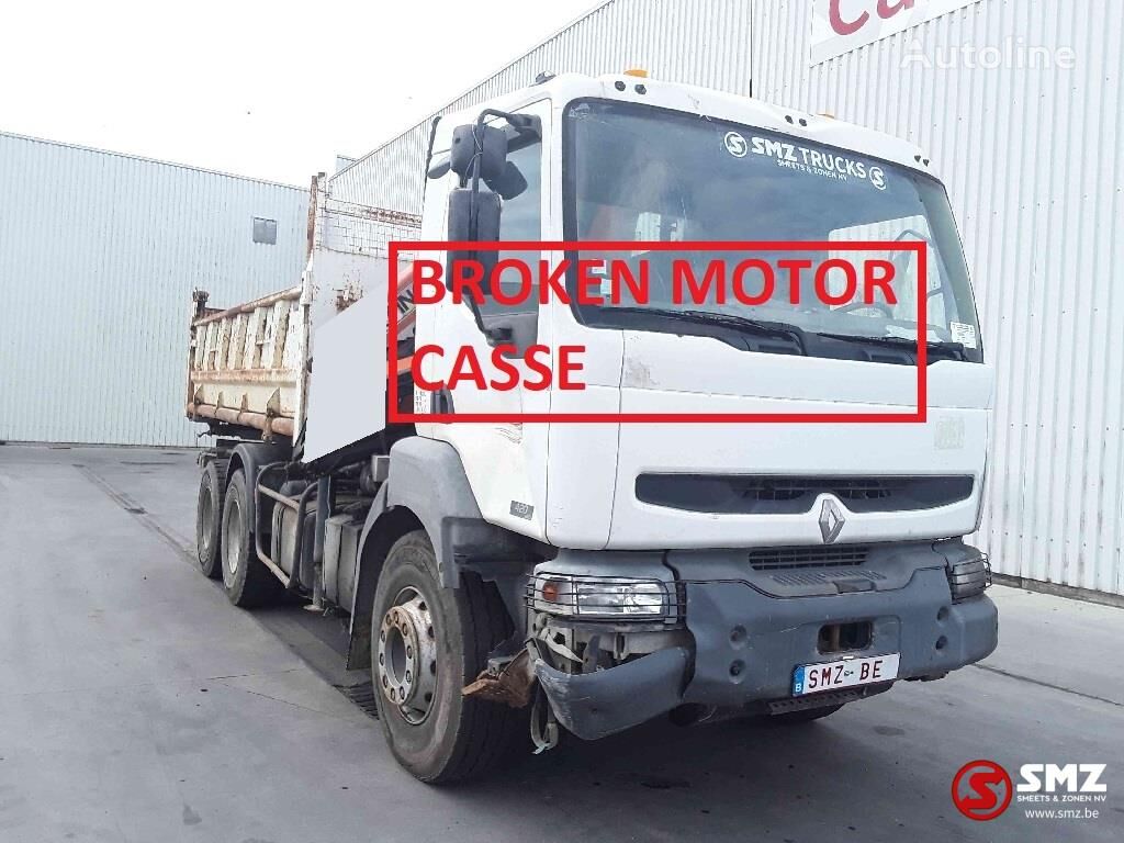 самосвал Renault Kerax 420 Broken motor casse