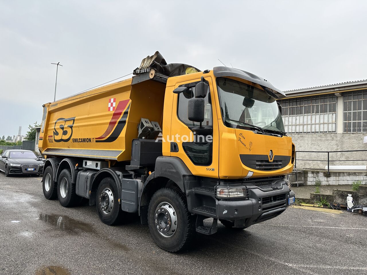 camion ribaltabile Renault Kerax 500