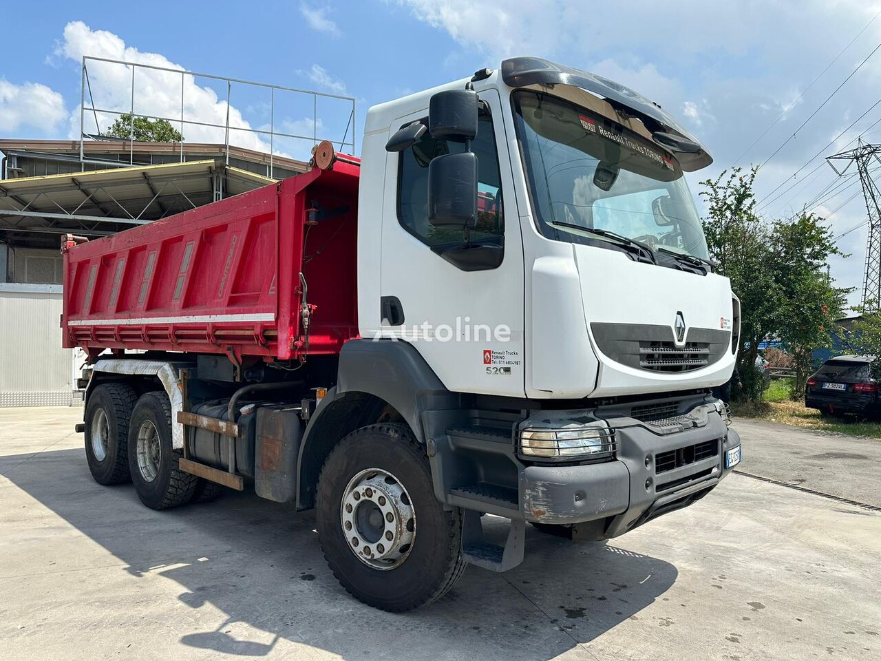 Renault Kerax 520 dump truck