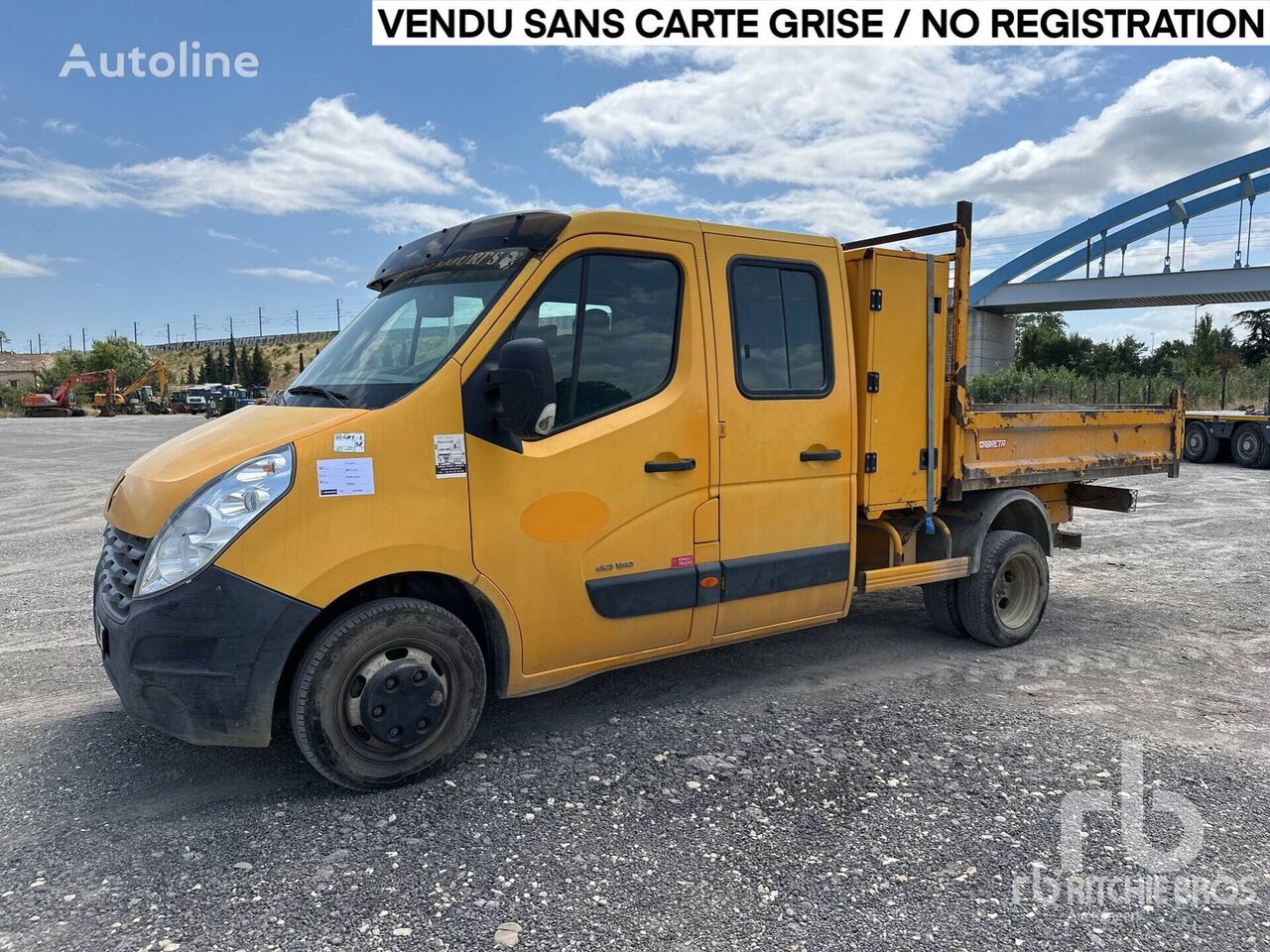 自卸车 Renault MASTER DCI 150 4x2 Camion Benne