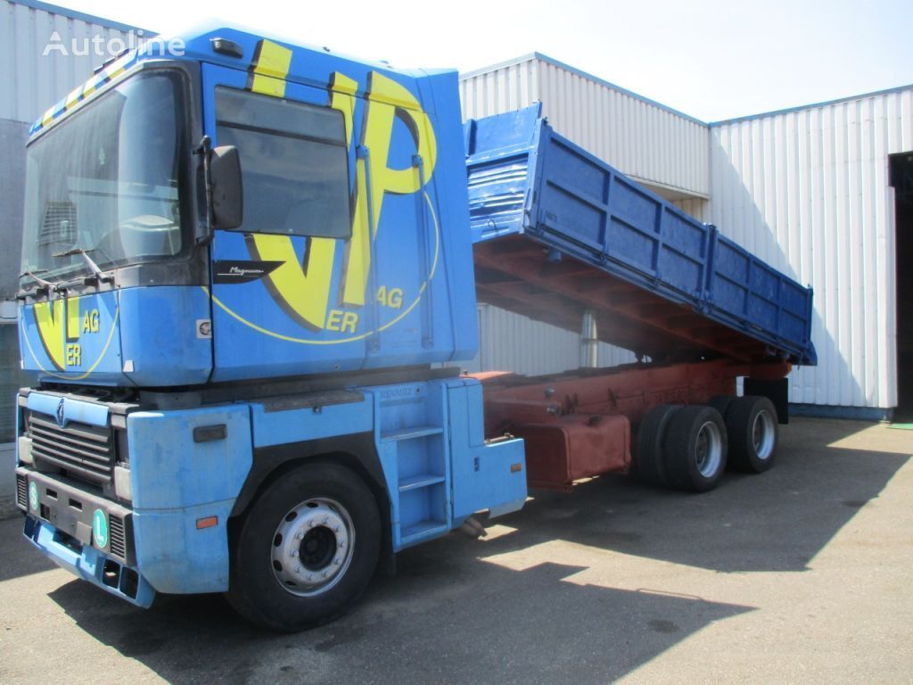 Renault Magnum AE 385 Magnum AE 385 , Manual , 6x4 , 3 Way Tipper , Spri dump truck - Autoline