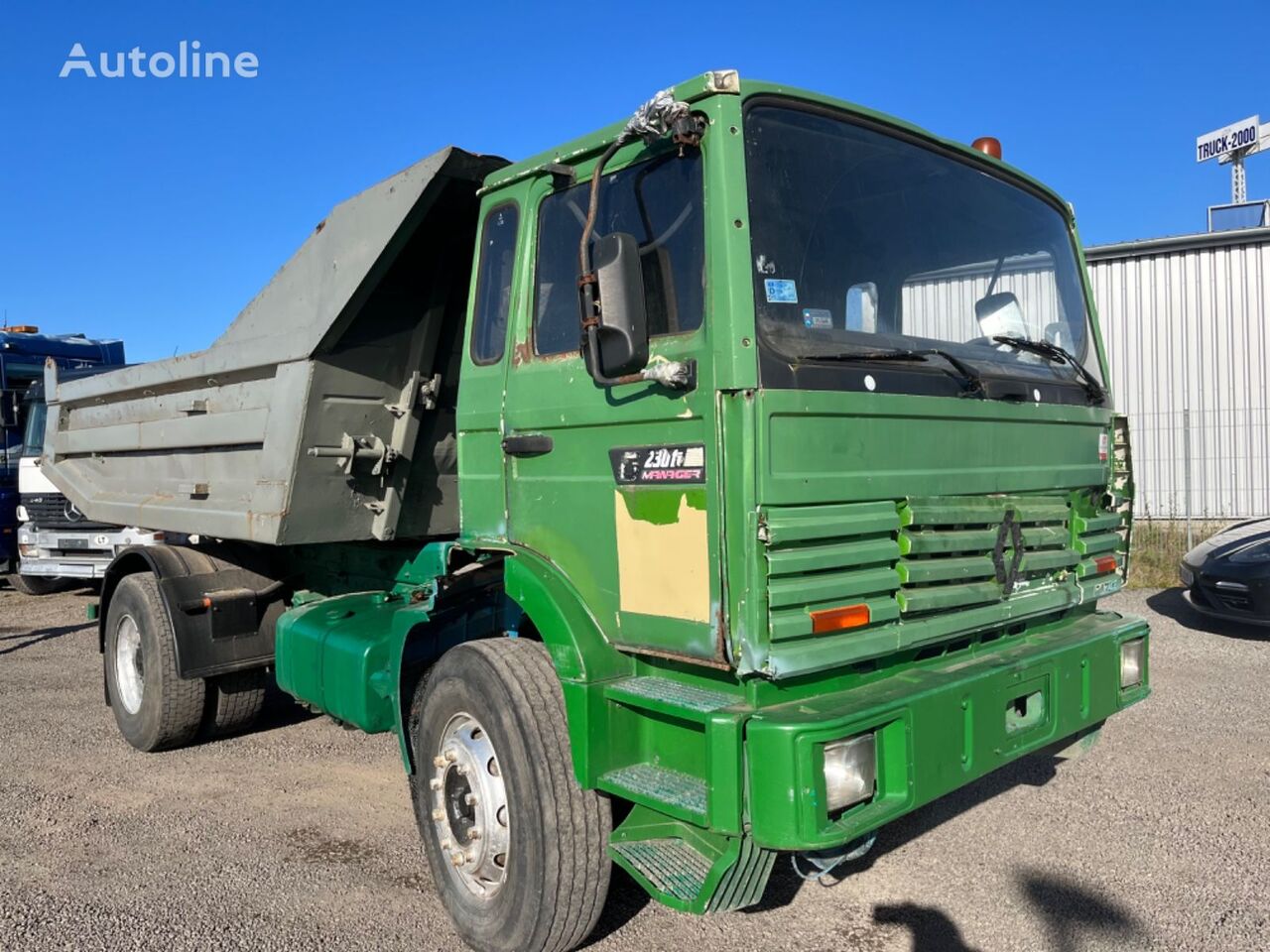 Renault Manager 230 TI full spring big bucket dump truck