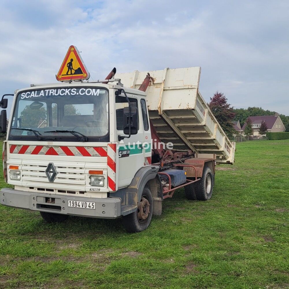 شاحنة قلابة Renault Midliner 140  4x2 Euro 0 polybenne Containersystem Truck