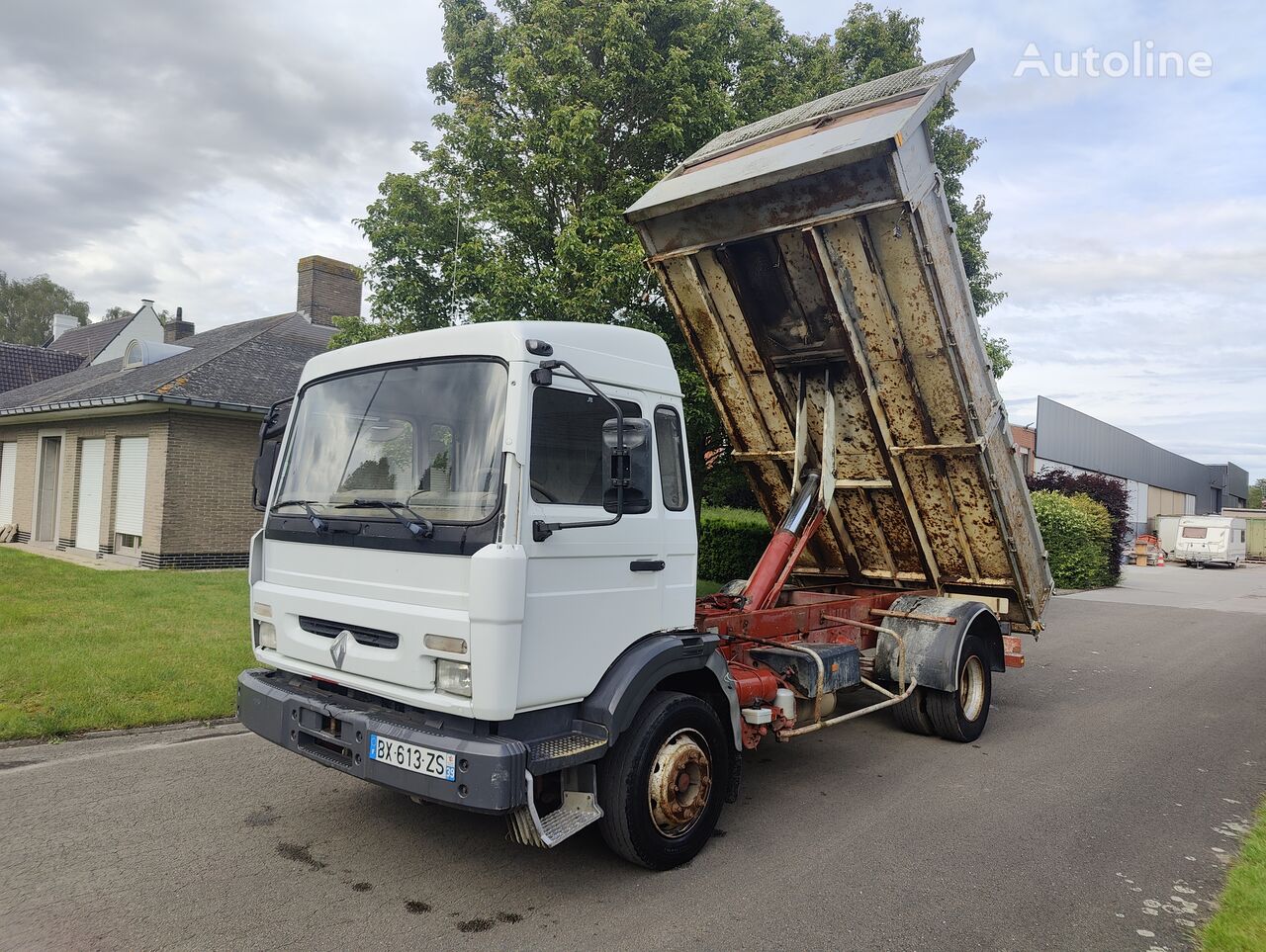 Renault Midliner 150 kipper vrachtwagen