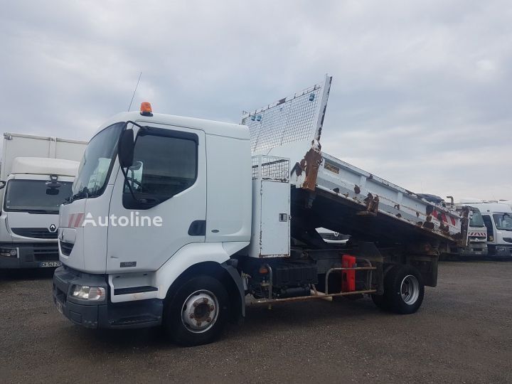 tovornjak prekucnik Renault Midlum 180dci.12 BTP - TRI-BENNE + COFFRE