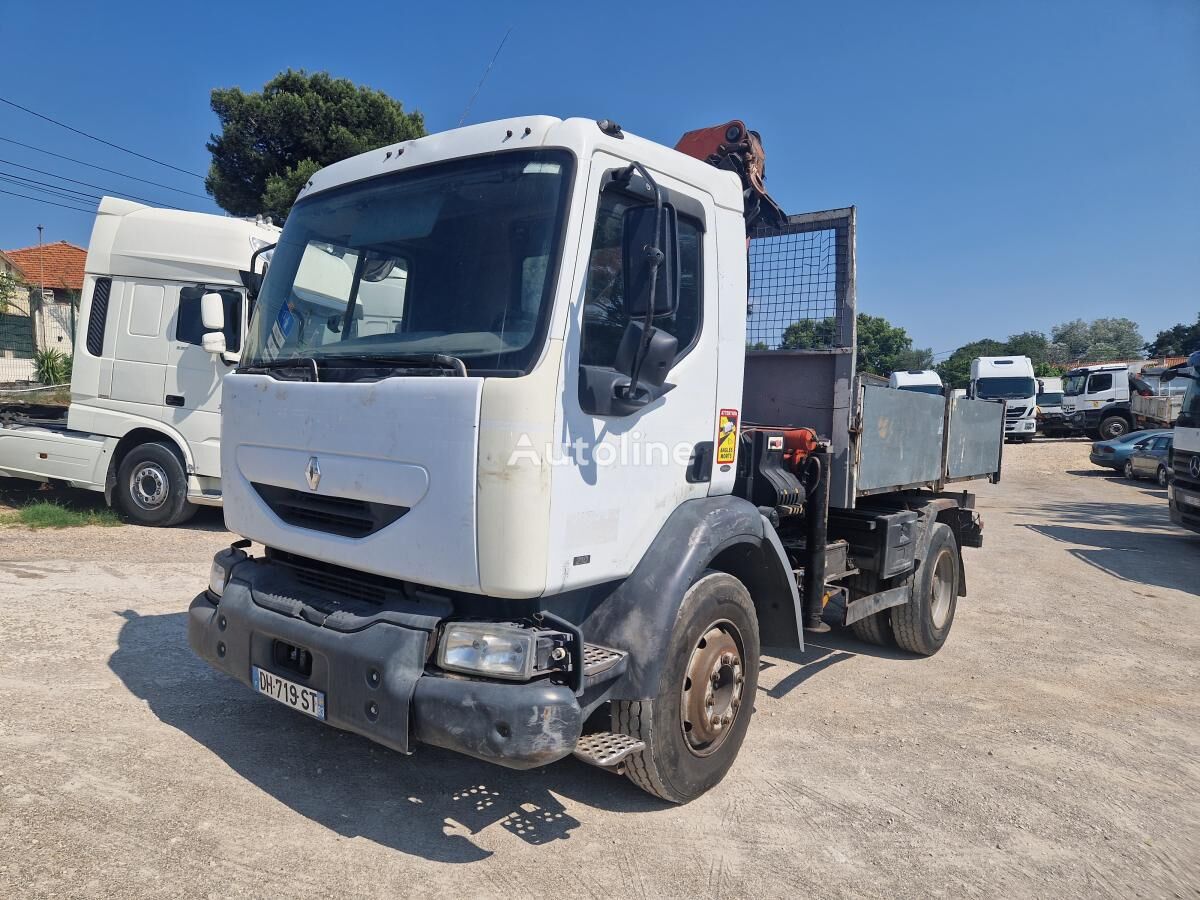 camion-benne Renault Midlum 210