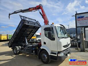 Renault Midlum 220dxi 4x2 16t. Basculante/grua dump truck