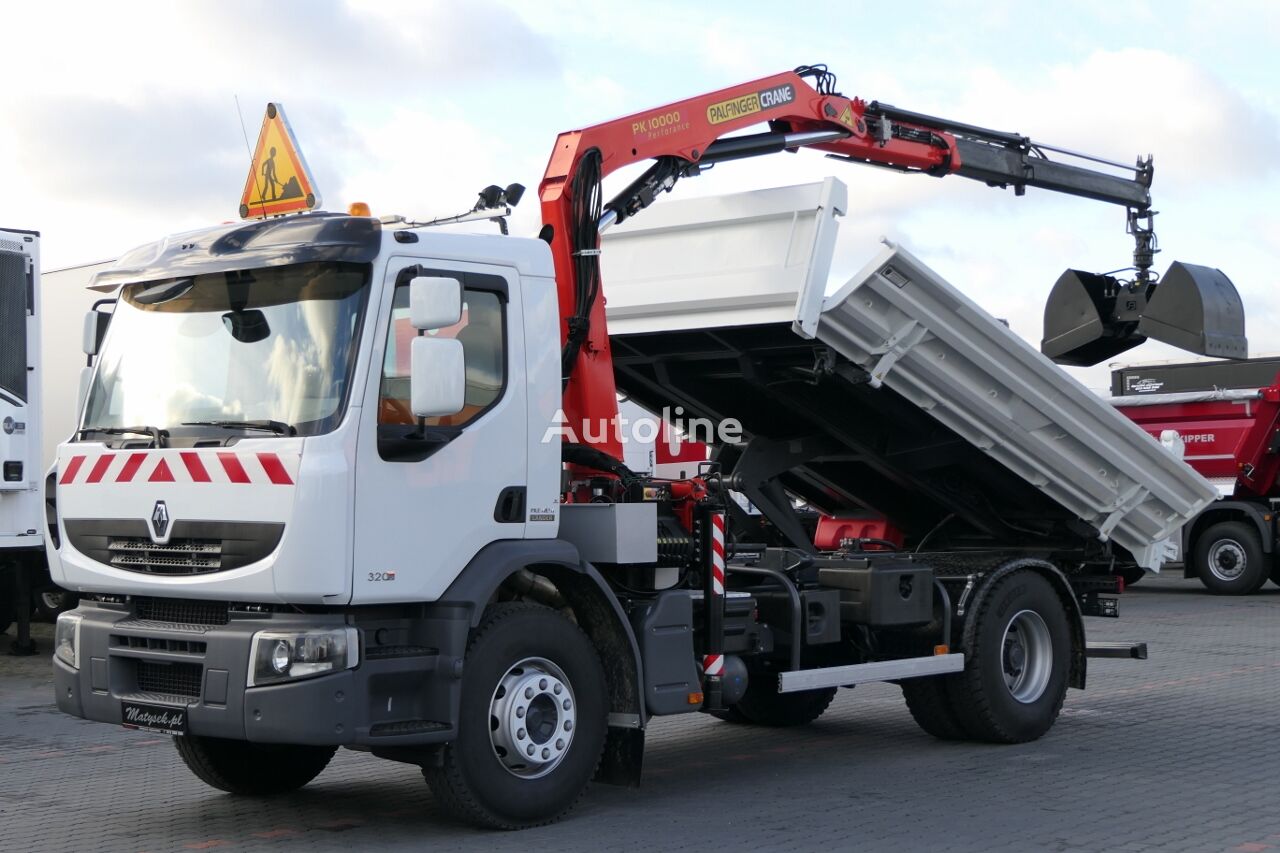 camion-benne Renault  PREMIUM 19T - 320 DXI + HDS / HYDROBURTA