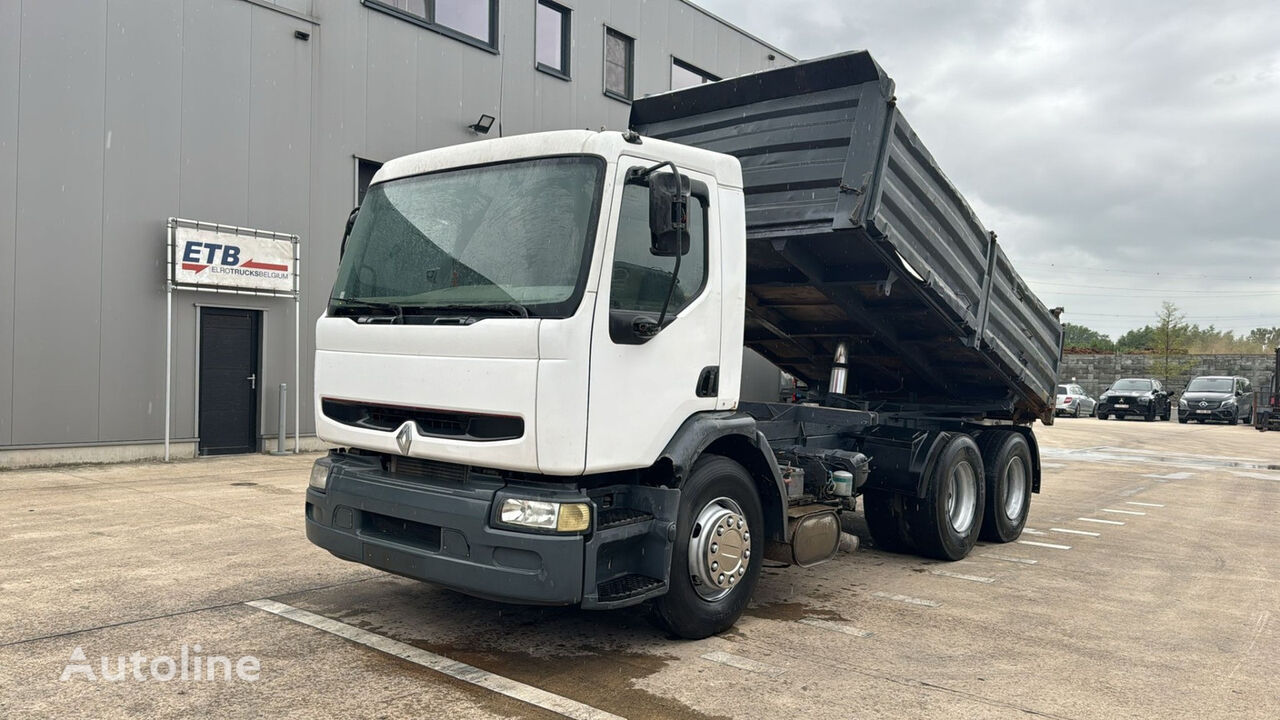 Renault Premium 370 (SUSPENSION LAMES / 10 ROUES / 6X4 / BOITE MANUELLE) volquete