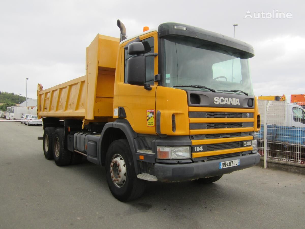 Scania 114 340 dump truck