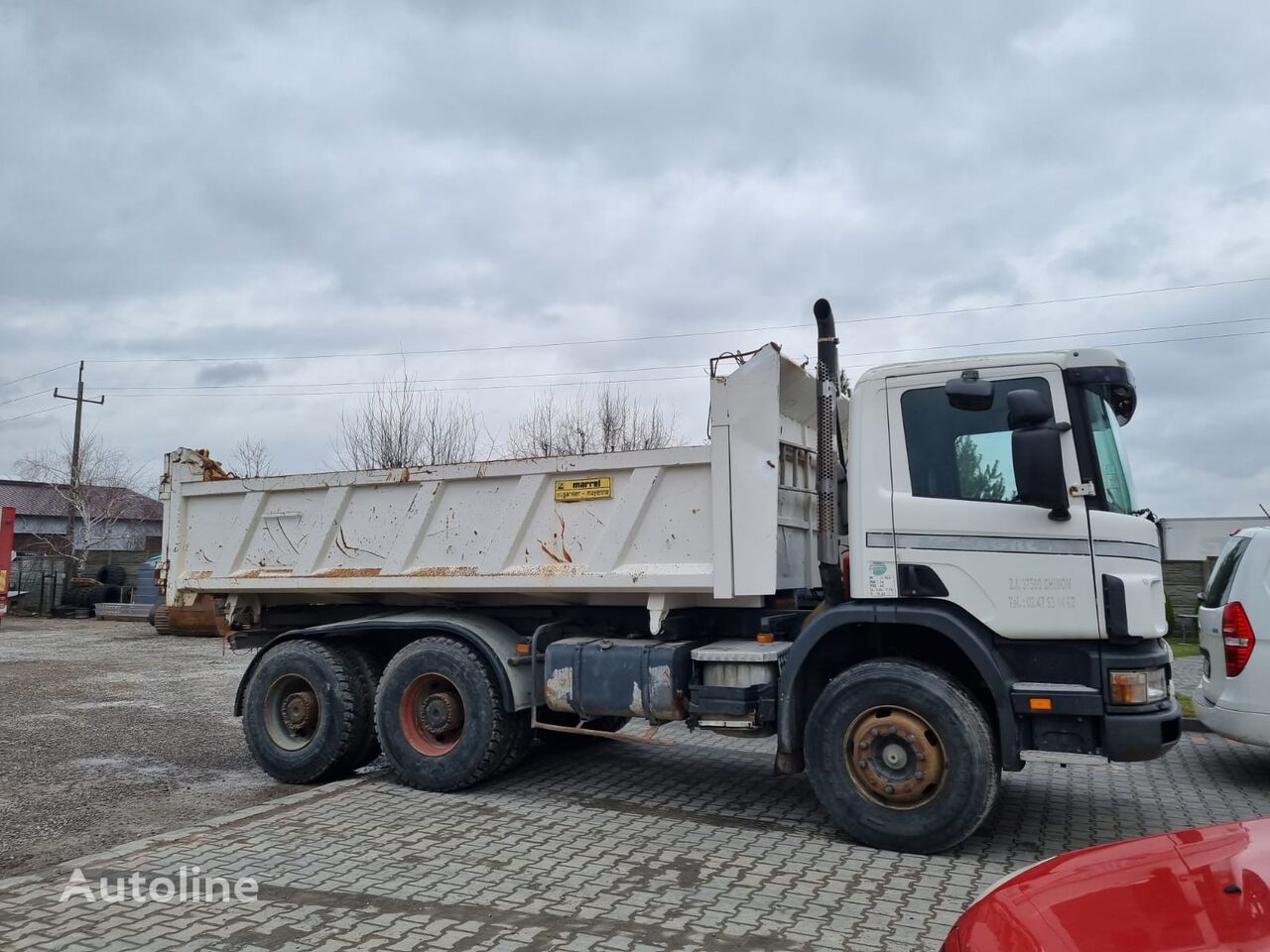 自卸车 Scania 114 c 380 6x4 tipper (LHD)