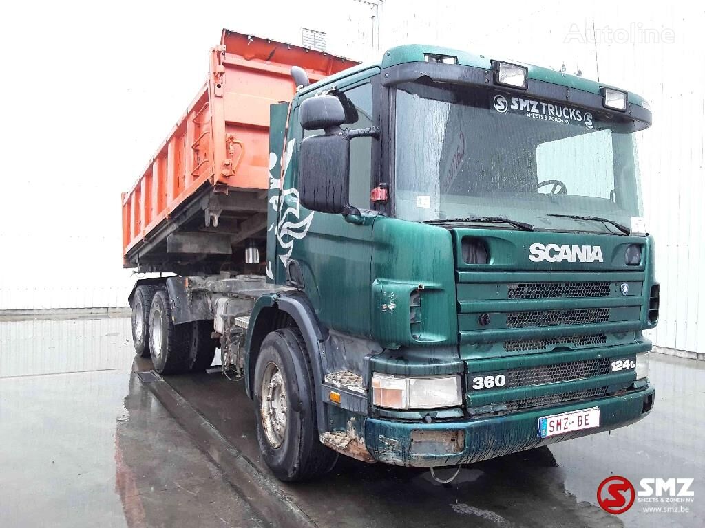 ανατρεπόμενο φορτηγό Scania 124 360 manual pump