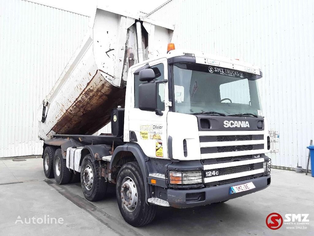 Scania 124 360 manual pump tippbil