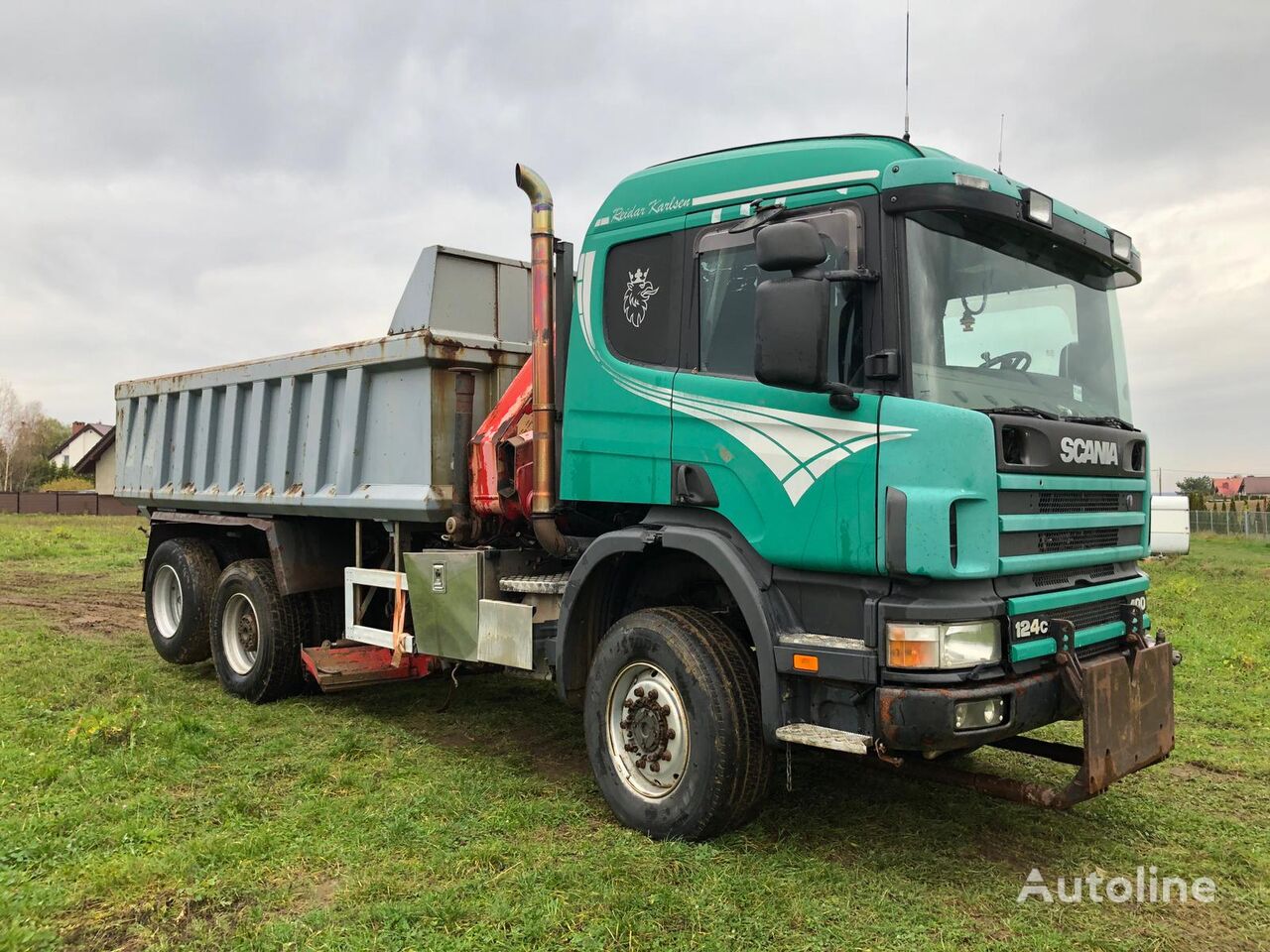 Scania 124C 4x4 Muldenkipper