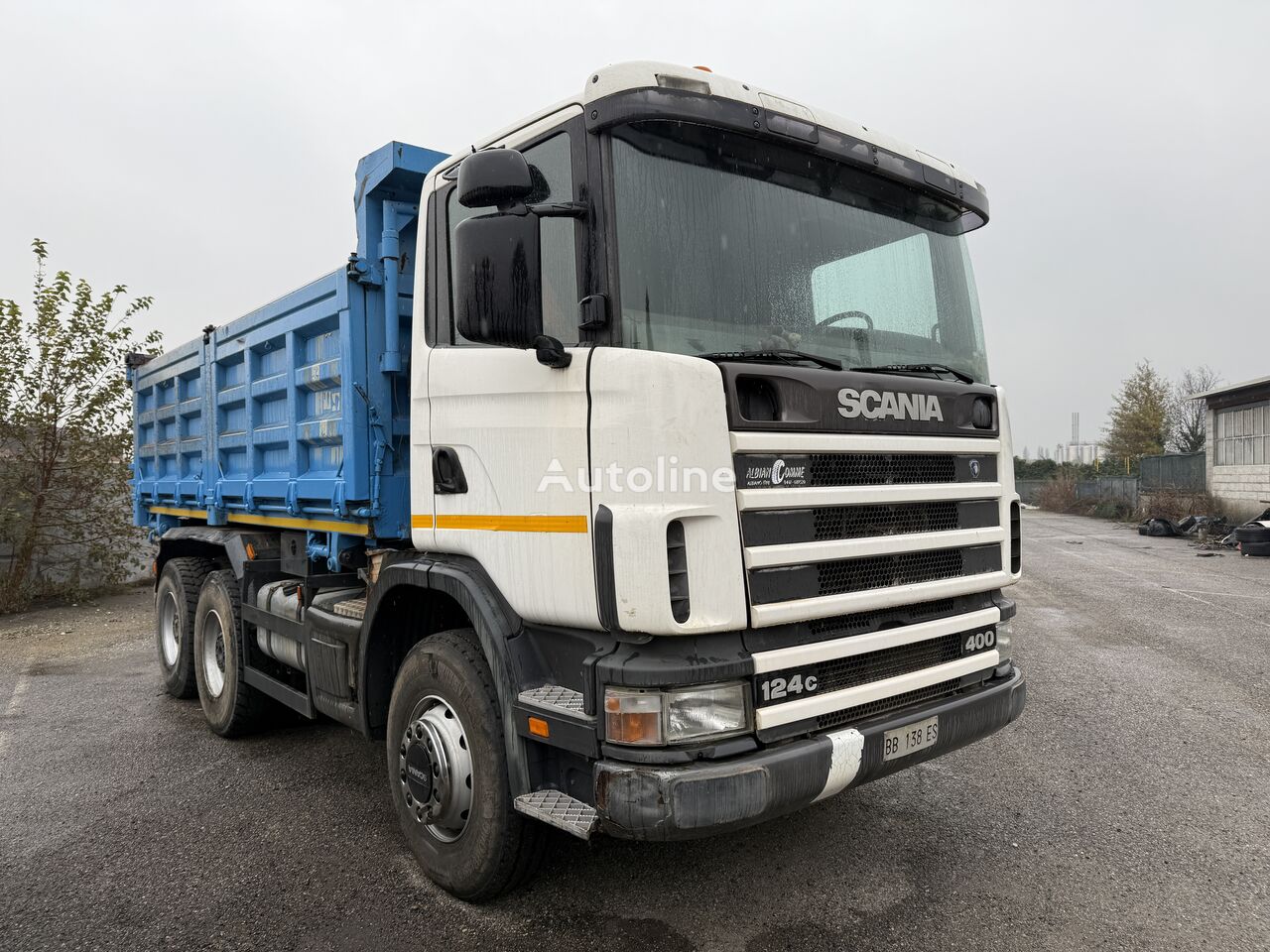 самосвал Scania 124c 400