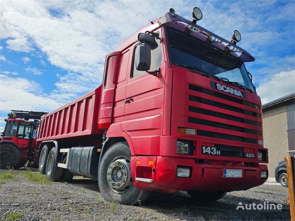 Scania 143H kipper vrachtwagen