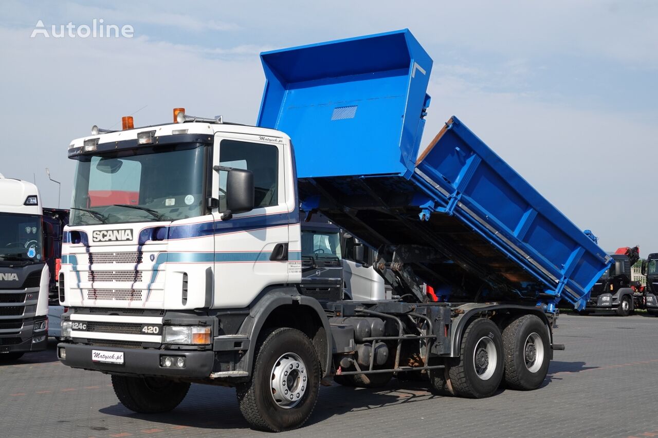 Scania 420 volquete