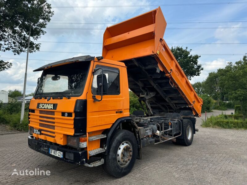 Scania 93H 3 WAY Kipper / Steel Suspension dump truck