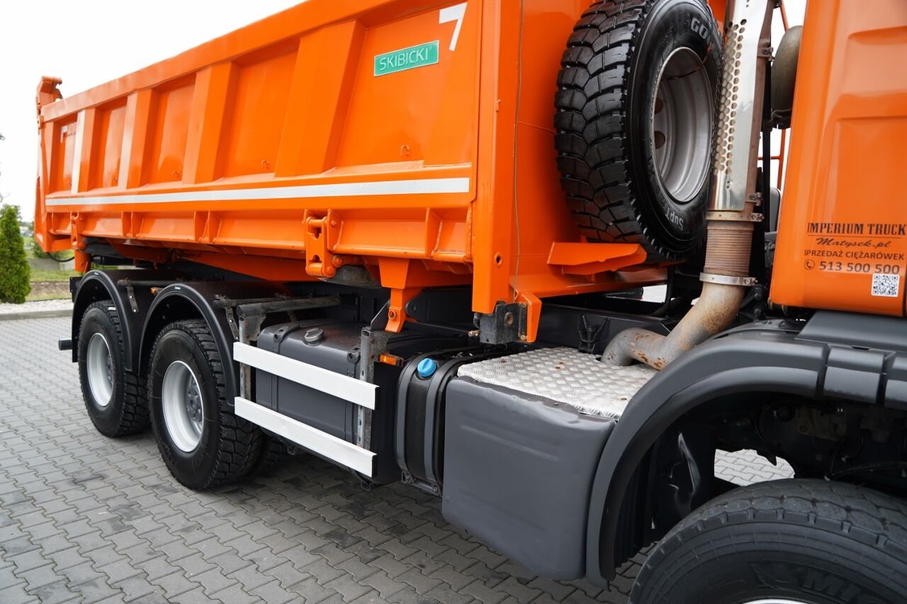 Scania G 440 / 6×6 / WYWROTKA TRZY-STRONNA / 2X HYDROBURTA / BOARDMATIC