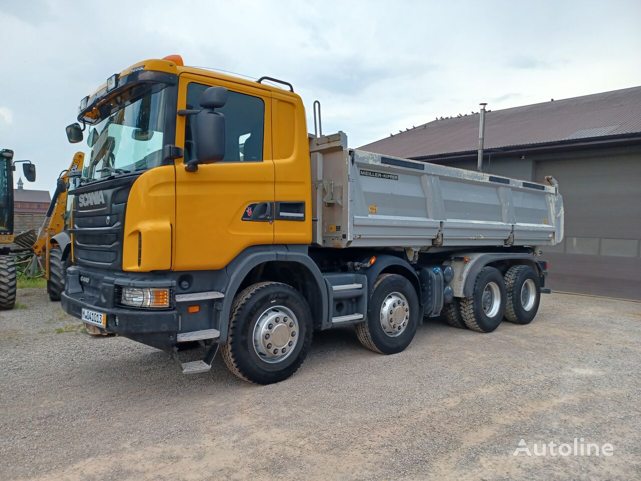 Scania G 440 8x4 Bordmatik Euro 5 kipper vrachtwagen