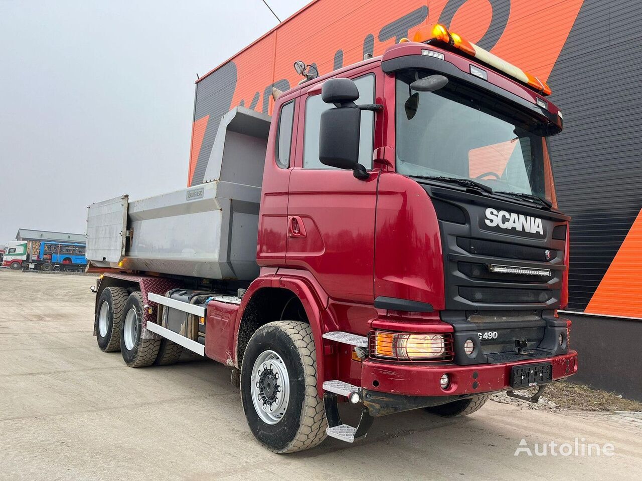 Scania G 490 6x6 Tipper  dump truck