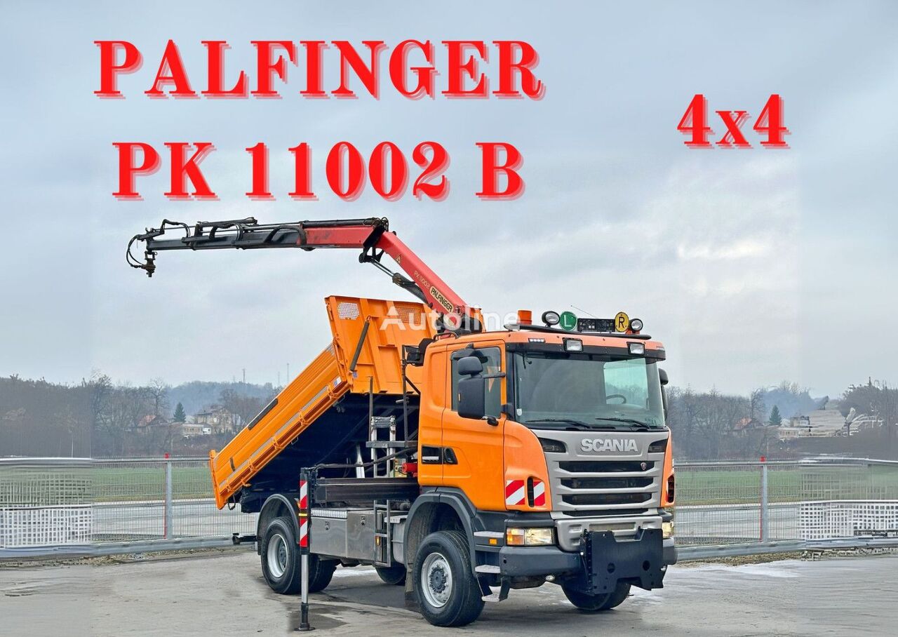 autobasculantă Scania G360 Kipper 4,10m *PK 11002 B + FUNK *4x4