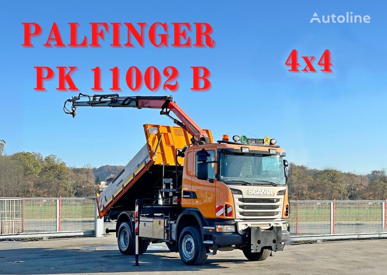 Scania G360 Kipper 4,10m *PK 11002 B + FUNK *4x4 dump truck