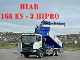 самосвал Scania G400 Kipper 6,30m *HIAB 166 ES-3 HIPRO/FUNK *6x4