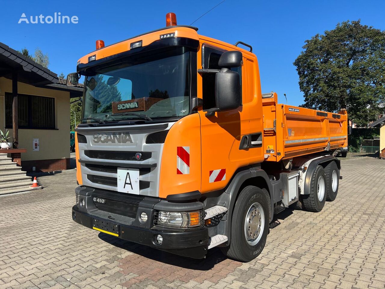 Scania G410 volquete