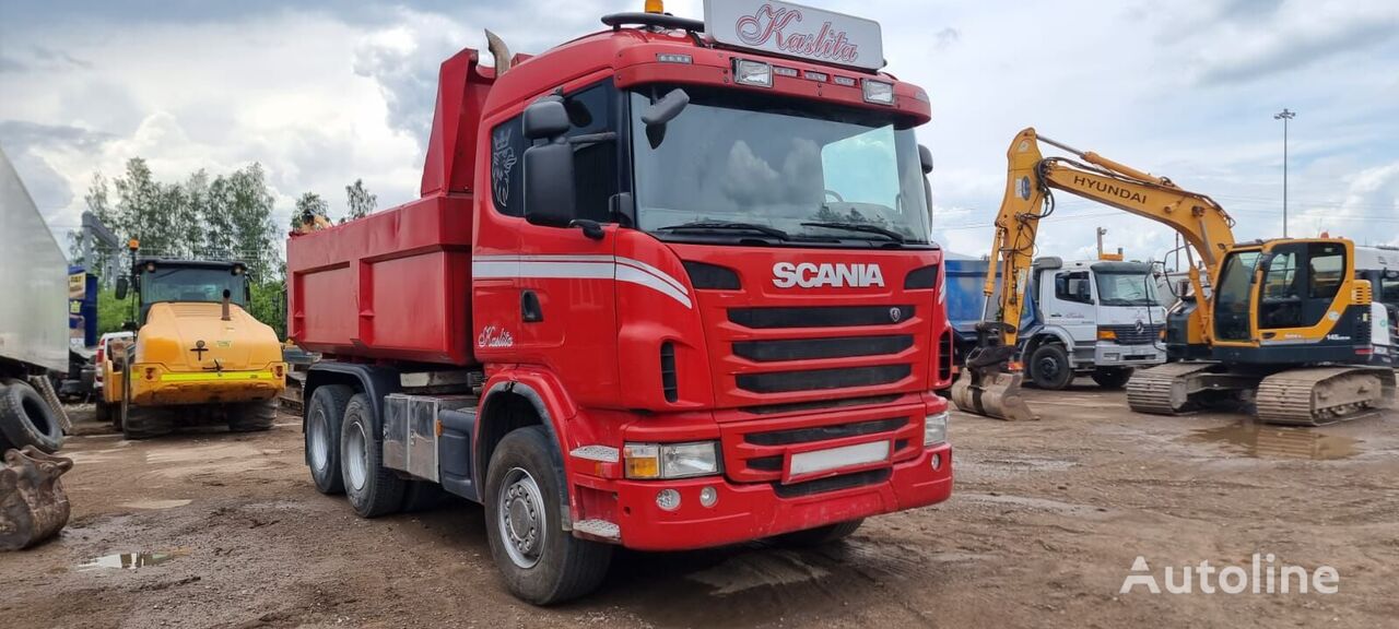 самоскид Scania G480 (6×4)