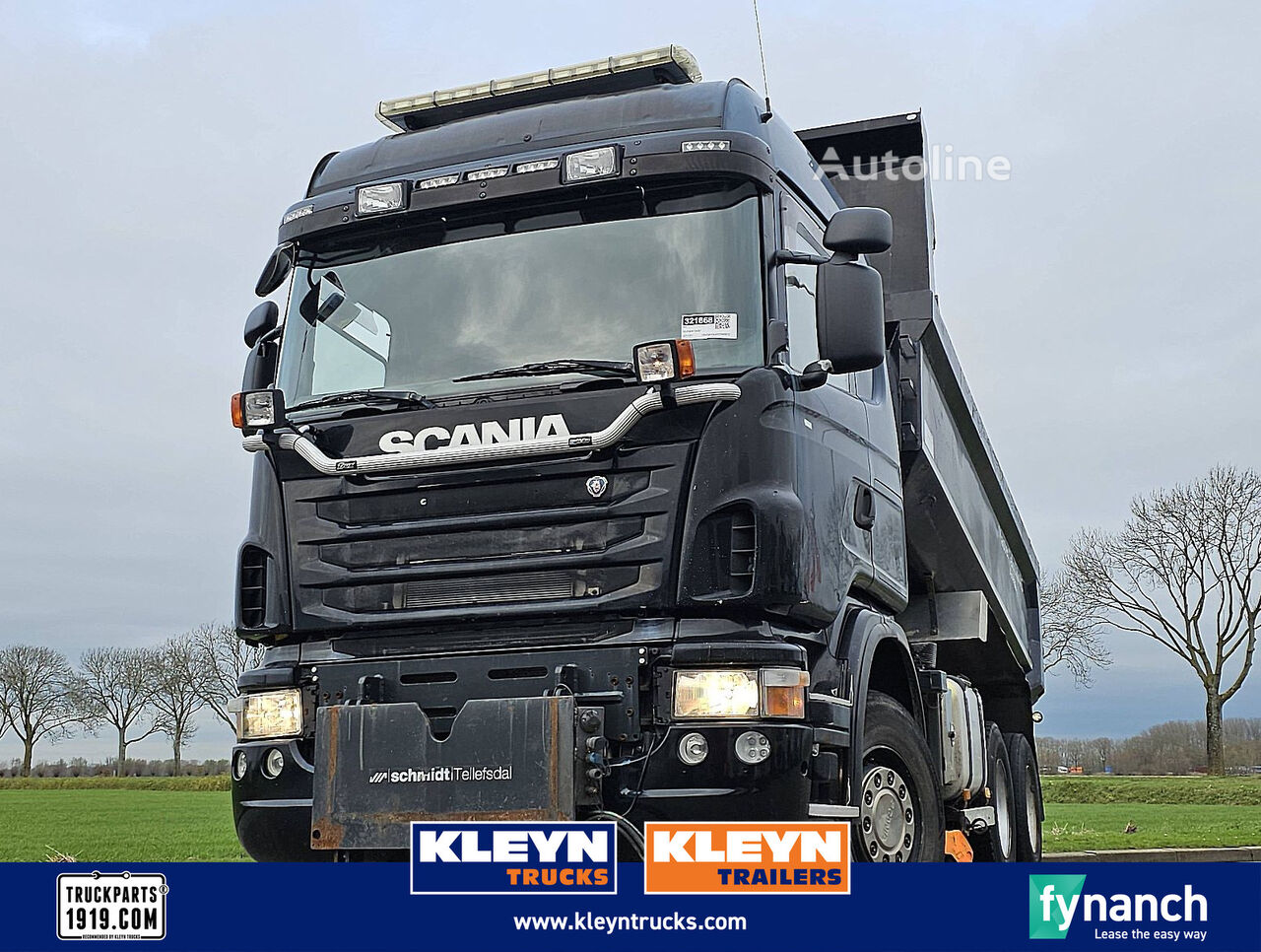 Scania G480 6X4 FULL STEEL RETAR kiper - Autoline