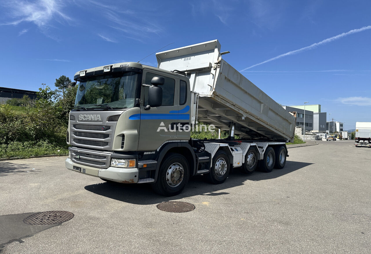 Scania G480CB volquete