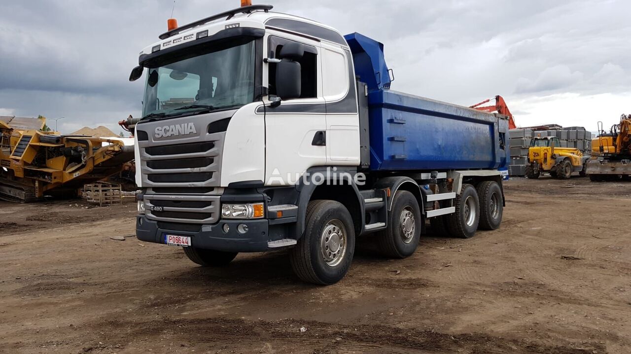 autobasculantă Scania G490 8×4