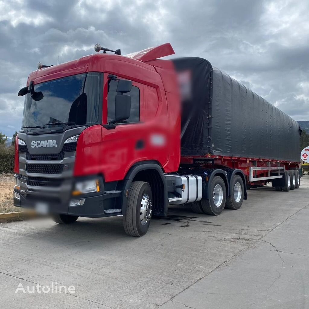 Scania G500 dump truck