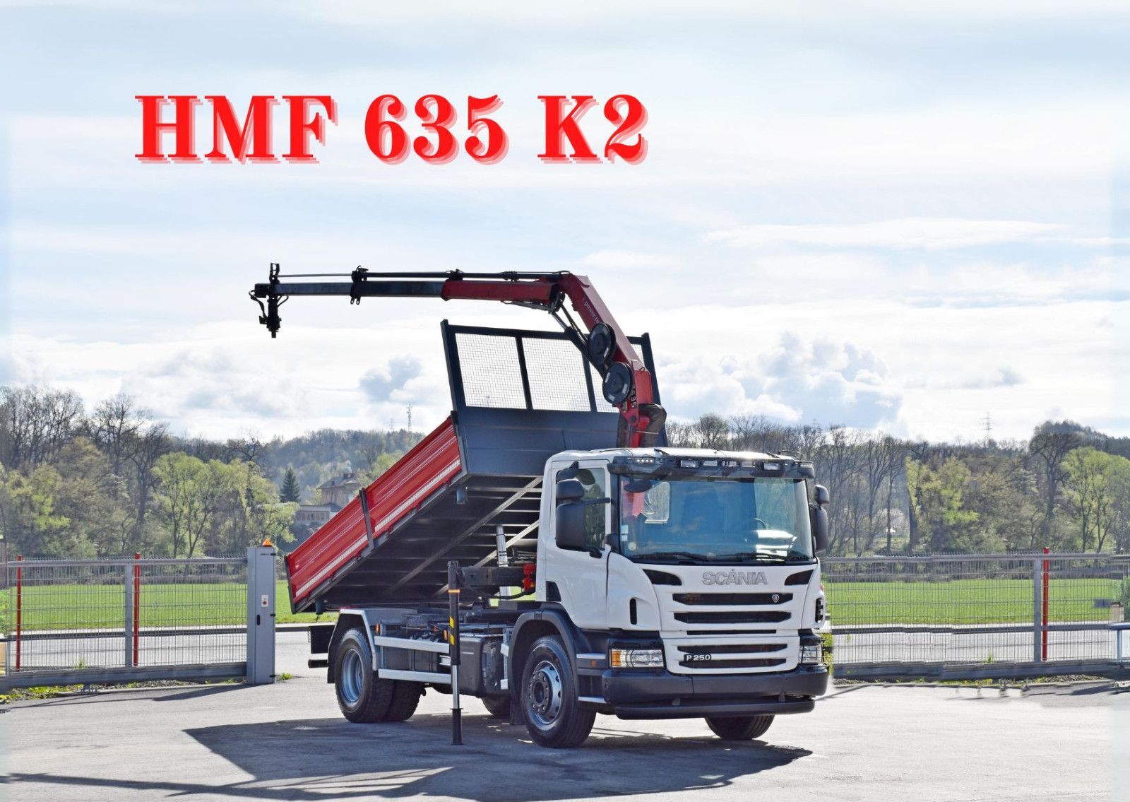 Scania P 250 kiper