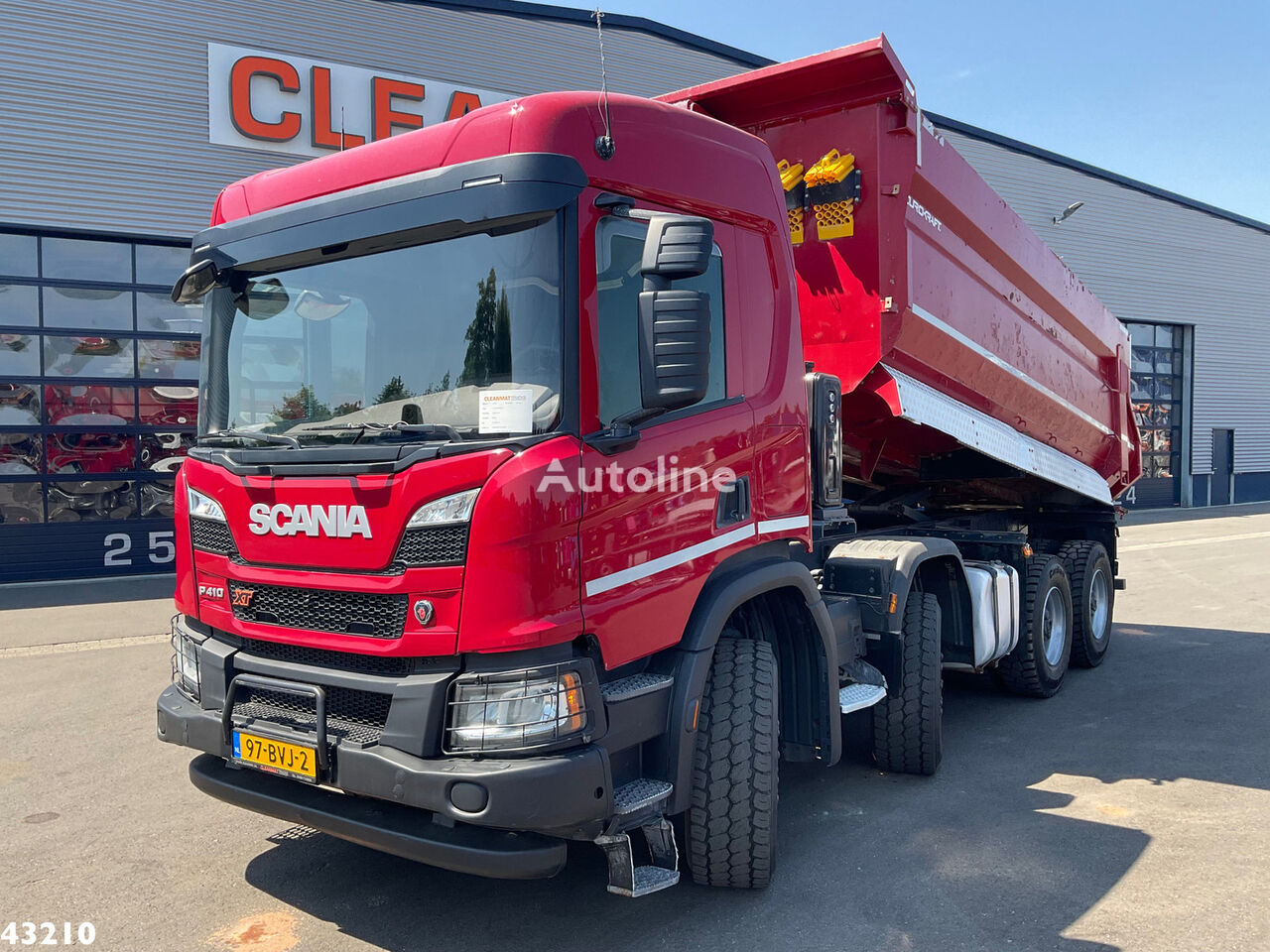 Scania P 410 8x4 Kipper volquete