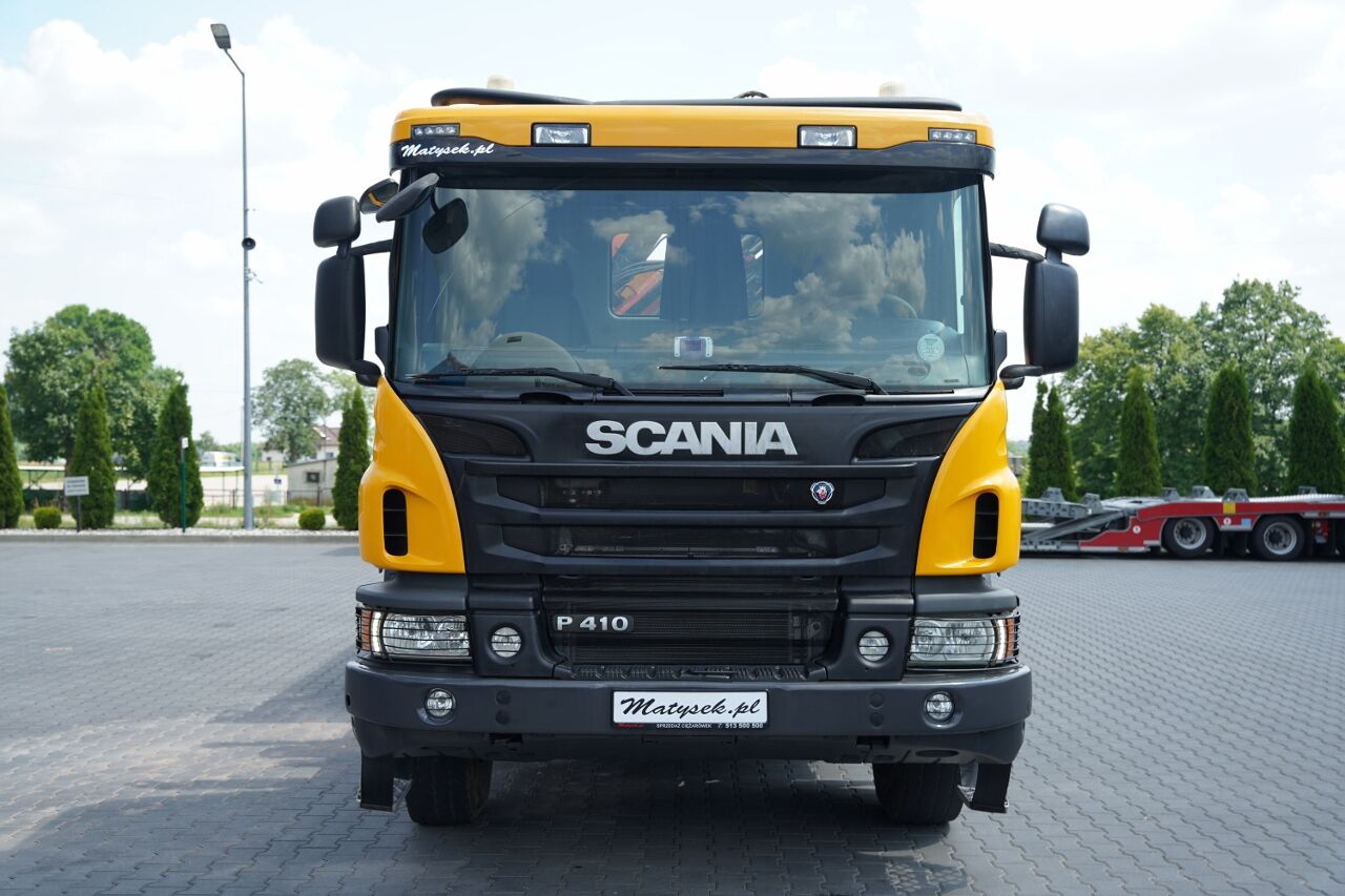 Scania P 410 / 8x4 / KIPER - 5.15 M + DIZALICA ATLAS 116.3 / ROTATOR / EU