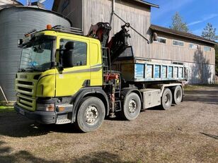 Scania P 420 8×2 nosturivaihtolava auto dump truck