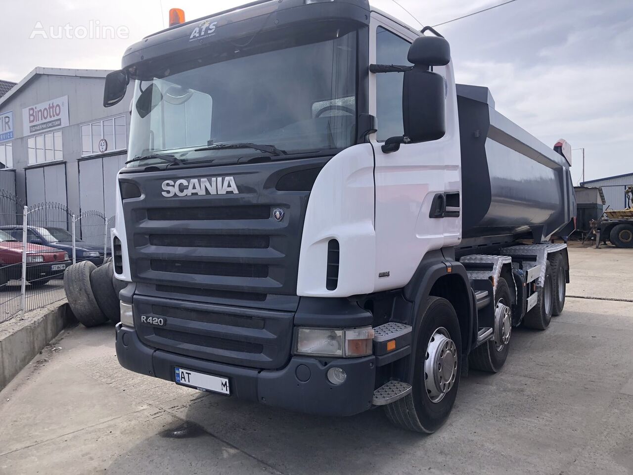 Scania P 420 V naiavnosti 8kh4 Svizha! Z Nimechchyny volquete