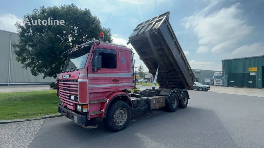 camion-benne Scania P113-360 scania 113 6X2 Boogielift reversed KIPPER