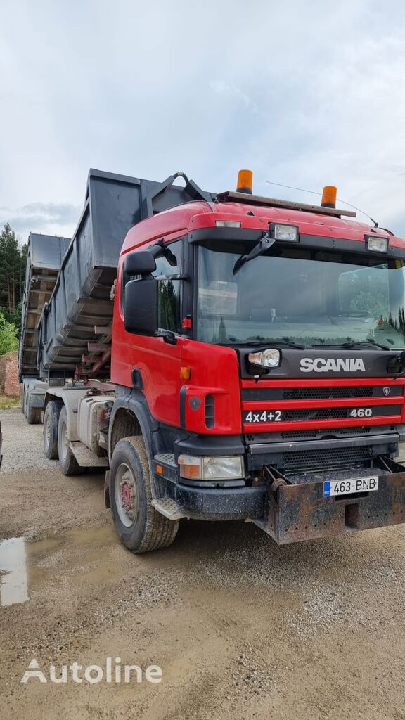 Scania P124 dump truck