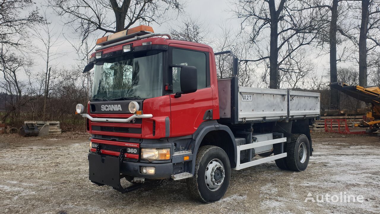 Scania P124 dump truck