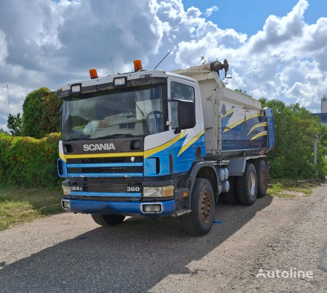 Scania P124 360 dump truck