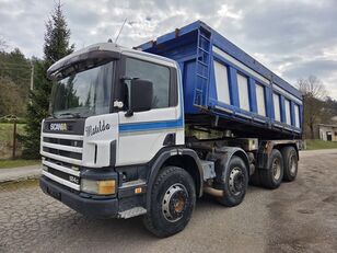 camion-benne Scania P124 CB 8X4 HZ/400 3way tipper RETARDER